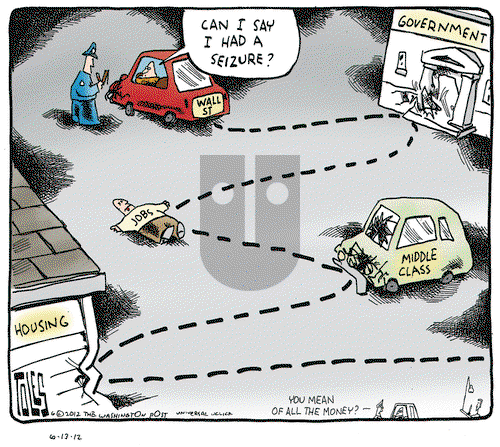 Tom Toles on Wednesday June 13, 2012 Comic Strip