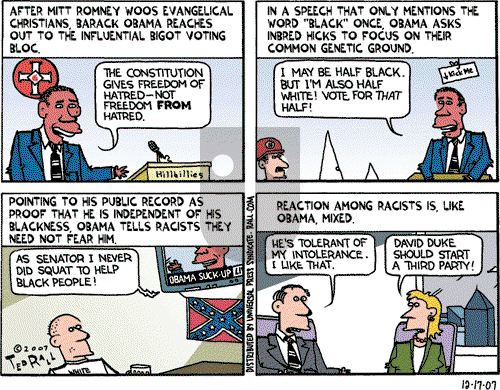 Ted Rall on Monday December 17, 2007 Comic Strip