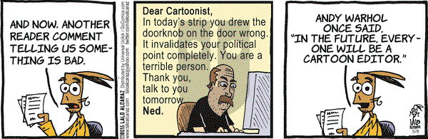 La Cucaracha on Saturday May 9, 2015 Comic Strip