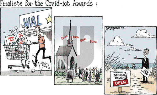 Robert Ariail on Friday April 10, 2020 Comic Strip