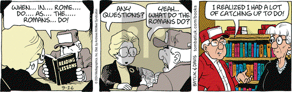 Crankshaft - Thursday September 26, 2024 Comic Strip