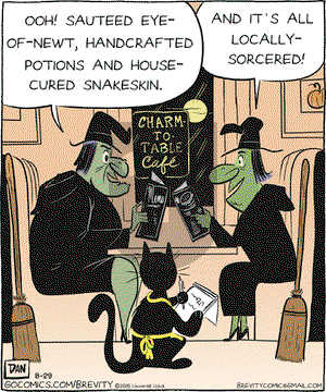 Brevity on Saturday August 29, 2015 Comic Strip