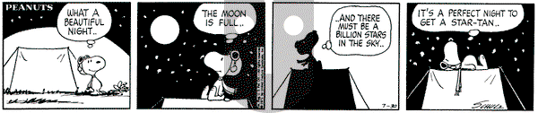 Peanuts on Friday July 30, 1971 Comic Strip