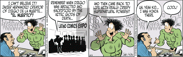 Baldo on Friday August 5, 2016 Comic Strip