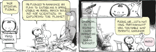 Non Sequitur on Wednesday February 11, 2004 Comic Strip