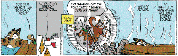 Over the Hedge on Friday January 6, 2006 Comic Strip