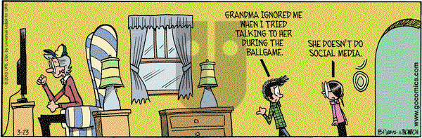 Grand Avenue on Saturday March 23, 2013 Comic Strip