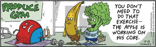Frank and Ernest on Tuesday December 18, 2012 Comic Strip