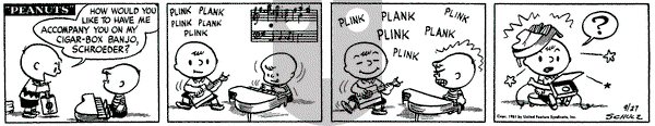 Peanuts on Thursday September 27, 1951 Comic Strip