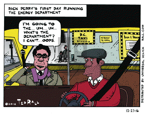 Ted Rall on Friday December 23, 2016 Comic Strip