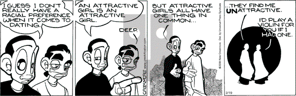 Maintaining on Tuesday February 19, 2008 Comic Strip