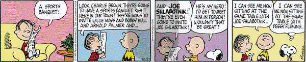 Peanuts - Wednesday December 21, 2016 Comic Strip