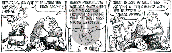 The Grizzwells on Thursday August 21, 2003 Comic Strip