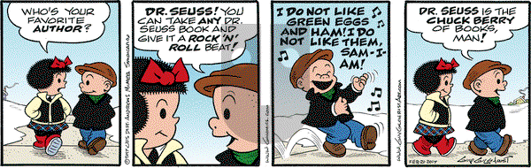 Nancy on Tuesday February 21, 2017 Comic Strip