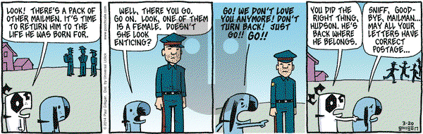 Pooch Cafe on Thursday March 20, 2014 Comic Strip