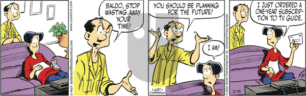 Baldo on Monday March 15, 2004 Comic Strip