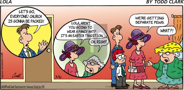 Lola on Sunday March 31, 2013 Comic Strip