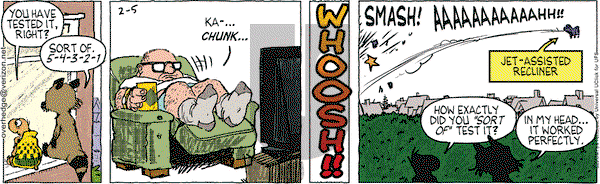 Over the Hedge on Tuesday February 5, 2013 Comic Strip