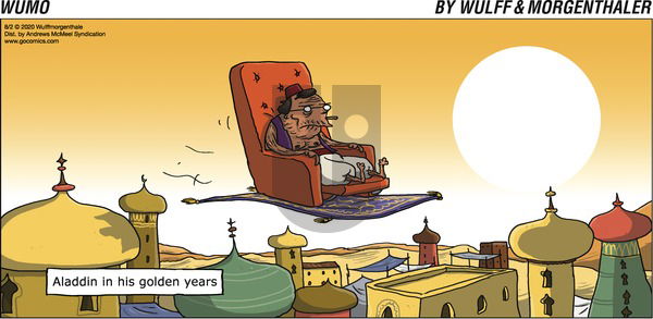 WuMo on Sunday August 2, 2020 Comic Strip