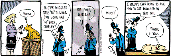 Overboard on Thursday September 12, 2002 Comic Strip