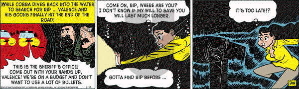 Rip Haywire on Friday January 13, 2017 Comic Strip