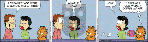 Garfield on Friday April 3, 2020 Comic Strip