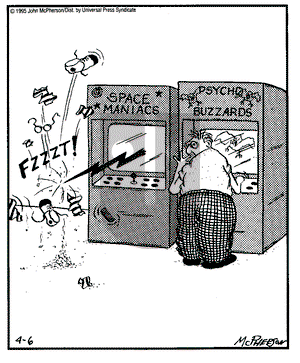 Close to Home on Saturday January 27, 1996 Comic Strip