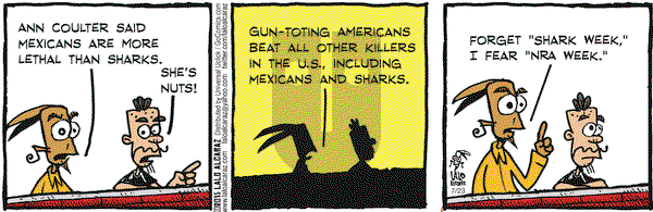La Cucaracha on Thursday July 23, 2015 Comic Strip