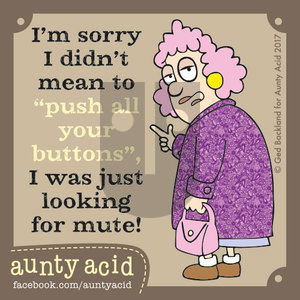 Aunty Acid on Thursday January 4, 2018 Comic Strip