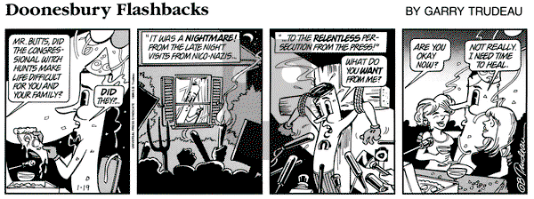 Doonesbury on Friday January 19, 1996 Comic Strip