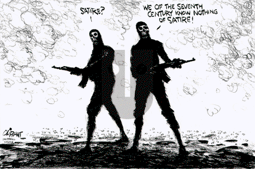 Pat Oliphant on Thursday January 8, 2015 Comic Strip