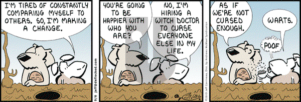 DeFlocked on Friday September 6, 2019 Comic Strip