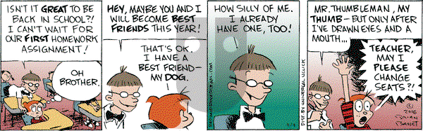 Red and Rover on Friday September 9, 2016 Comic Strip