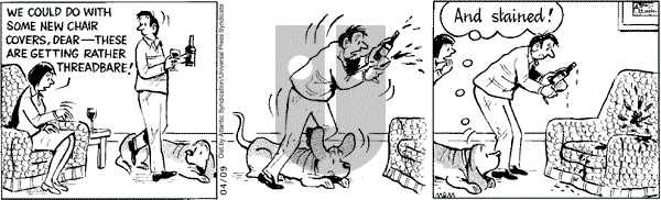 Fred Basset on Wednesday April 9, 2008 Comic Strip