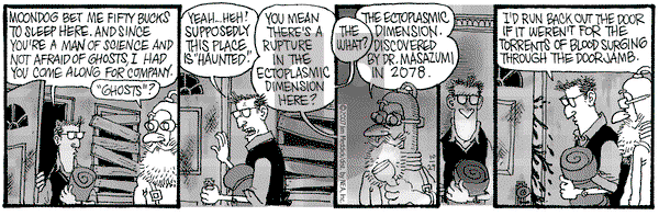 Monty on Monday October 29, 2007 Comic Strip