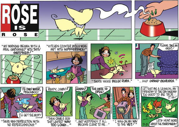 Rose is Rose on Sunday September 9, 2012 Comic Strip