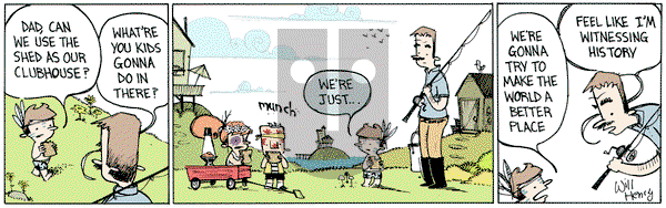 Wallace the Brave on Wednesday July 27, 2016 Comic Strip