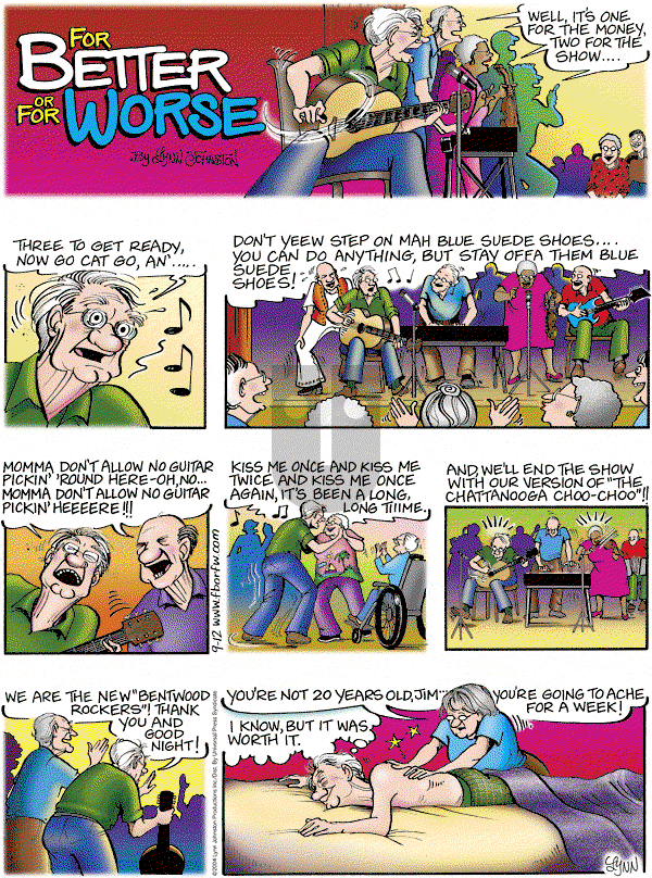 For Better or For Worse - Sunday September 12, 2004 Comic Strip