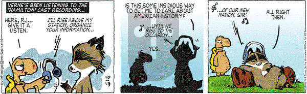 Over the Hedge on Tuesday October 13, 2015 Comic Strip