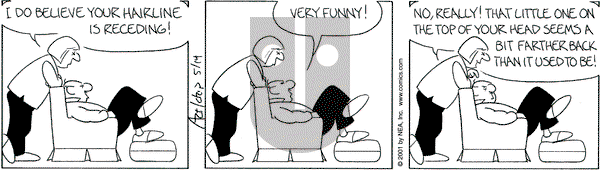 The Born Loser on Saturday July 21, 2001 Comic Strip