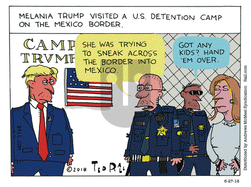Ted Rall on Wednesday June 27, 2018 Comic Strip
