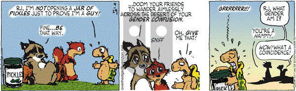 Over the Hedge on Tuesday September 29, 2009 Comic Strip