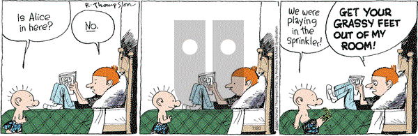 Cul de Sac on Saturday July 20, 2019 Comic Strip