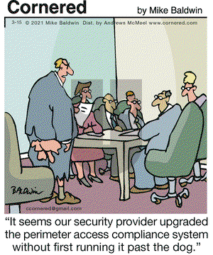Cornered on Monday March 15, 2021 Comic Strip