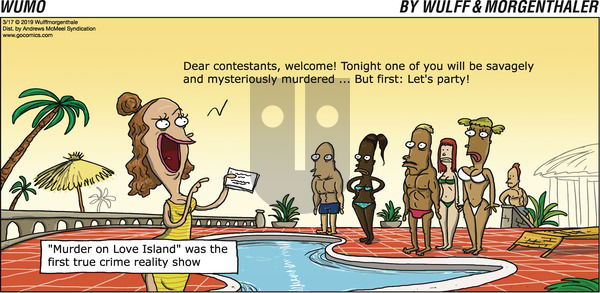 WuMo on Sunday March 17, 2019 Comic Strip