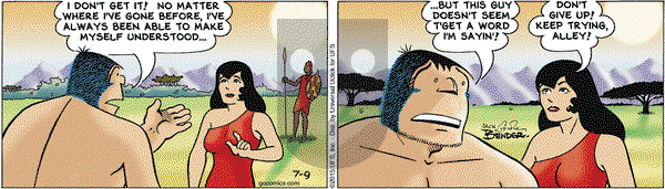 Alley Oop on Thursday July 9, 2015 Comic Strip