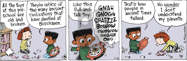 Cul de Sac on Wednesday November 5, 2008 Comic Strip