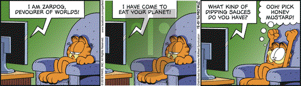 Garfield on Wednesday October 31, 2018 Comic Strip