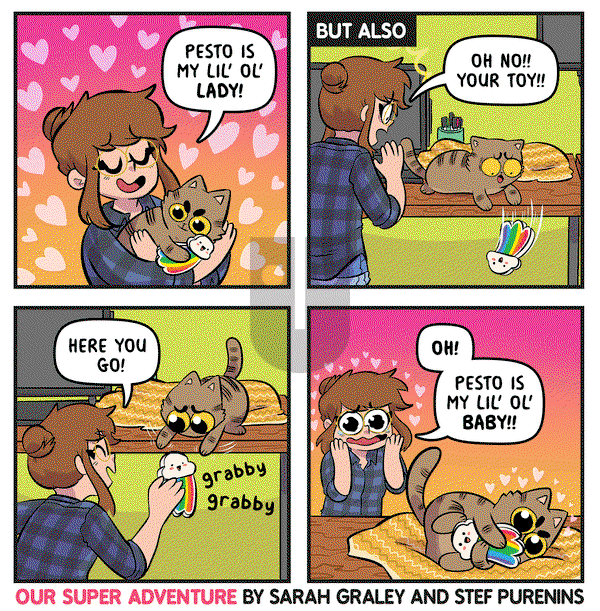 Our Super Adventure on Monday January 27, 2025 Comic Strip