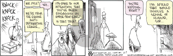 Non Sequitur - Friday December 7, 2007 Comic Strip